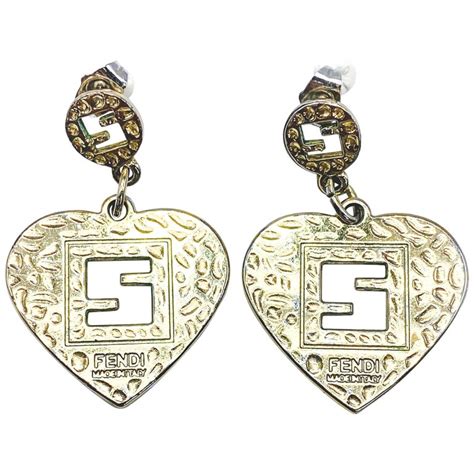 fendi earrings price|fendi pierced earrings.